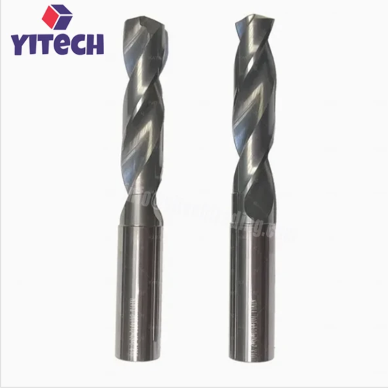CNC Deep Hole Tungsten Carbide Twist Drill Bit