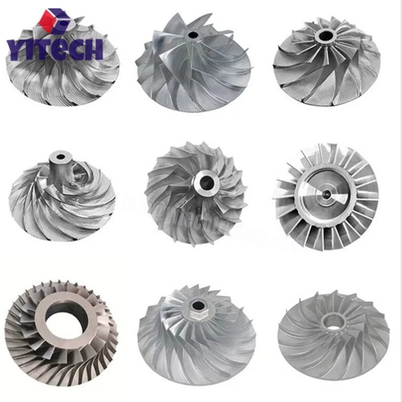 OEM Titanium Alloy Casting High Pressure Turbine