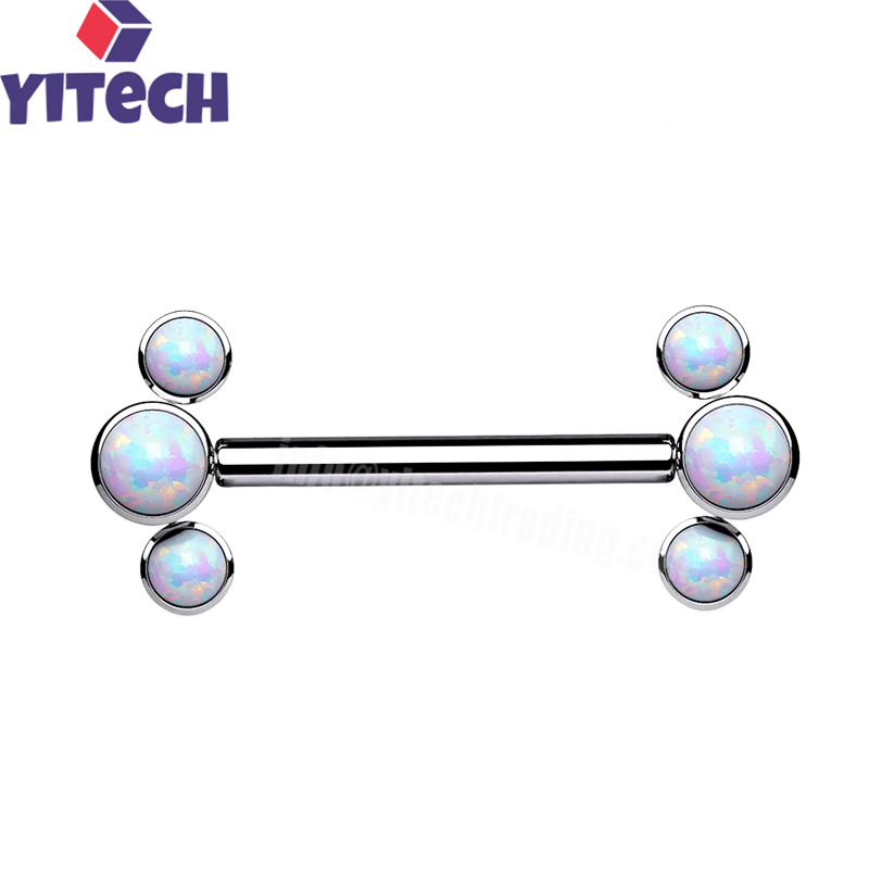 ASTM F136 Titanium Internally Threaded Piercing Barbell