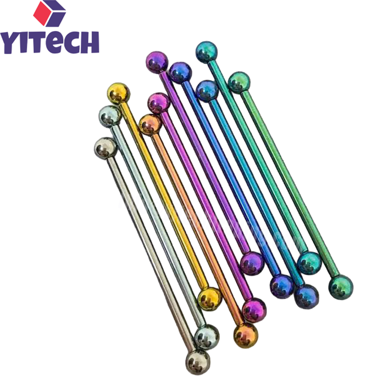 ASTM F136 Titanium Internally Threaded Piercing Barbell